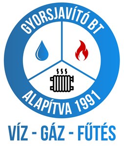Gyorsjavító Bt. víz-, gáz- és fűtésszerelés logo
