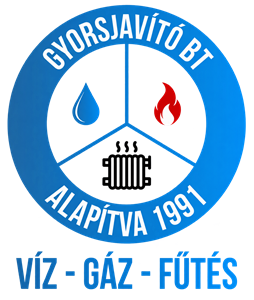 Gyorsjavító Bt. víz-, gáz- és fűtésszerelés logo